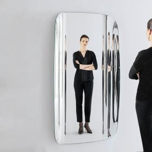 Philippe Starck and S. Schito Marlene Full Length Wall Mirror for Glas Italia - Aram