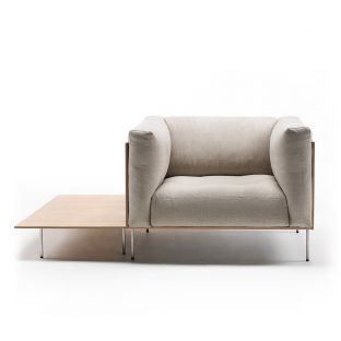 Rod Armchair with Table by Piero Lissoni for Living Divani - ARAM Store