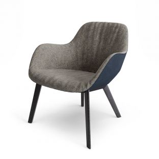 Sheru Lounge Armchair by EOOS from Walter Knoll - Aram Store