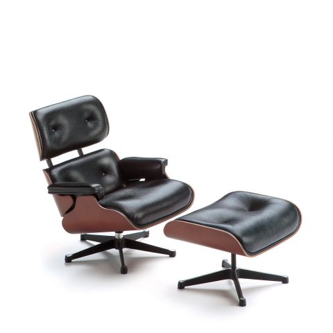 Miniature Eames Lounge and Ottoman by Charles & Ray Eames for Vitra - ARAM Store