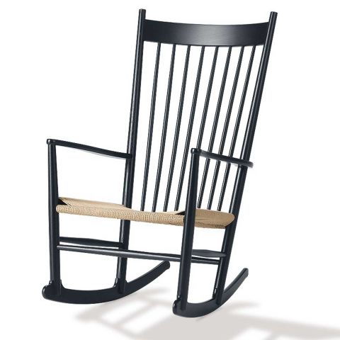 J16 Rocking Chair by Hans Wegner for Fredericia Furniture - Aram Store