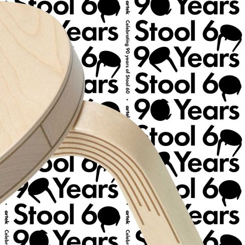 60 Stool by Alvar Aalto for Artek - Aram Store