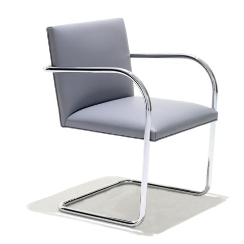 Brno Chair Tubular Frame by Mies van der Rohe from Knoll International - Aram Store