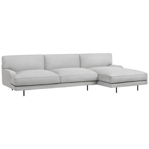 Flaneur 2 Seat Sofa with Chaise by Gam Fratesi from Gubi - Aram Store