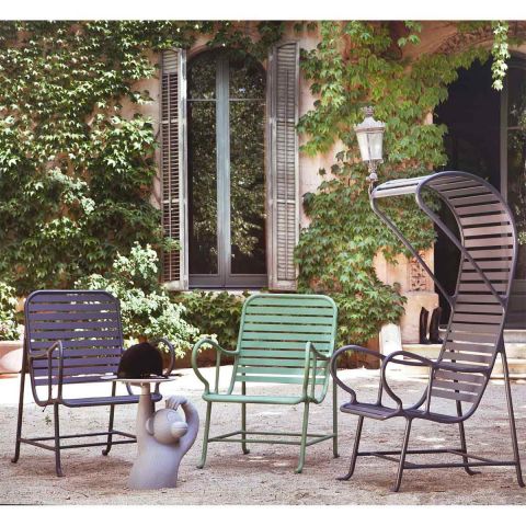 Gardenia Outdoor Armchair by Jaime Hayon for BD Barcelona - Aram Store