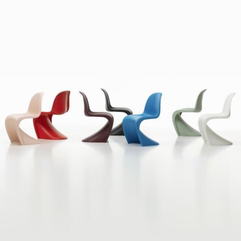 Panton Chair in polypropylene by Verner Panton from Vitra - ARAM Store