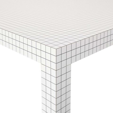 Quaderna Small Table by SuperStudio for Zanotta - ARAM Store