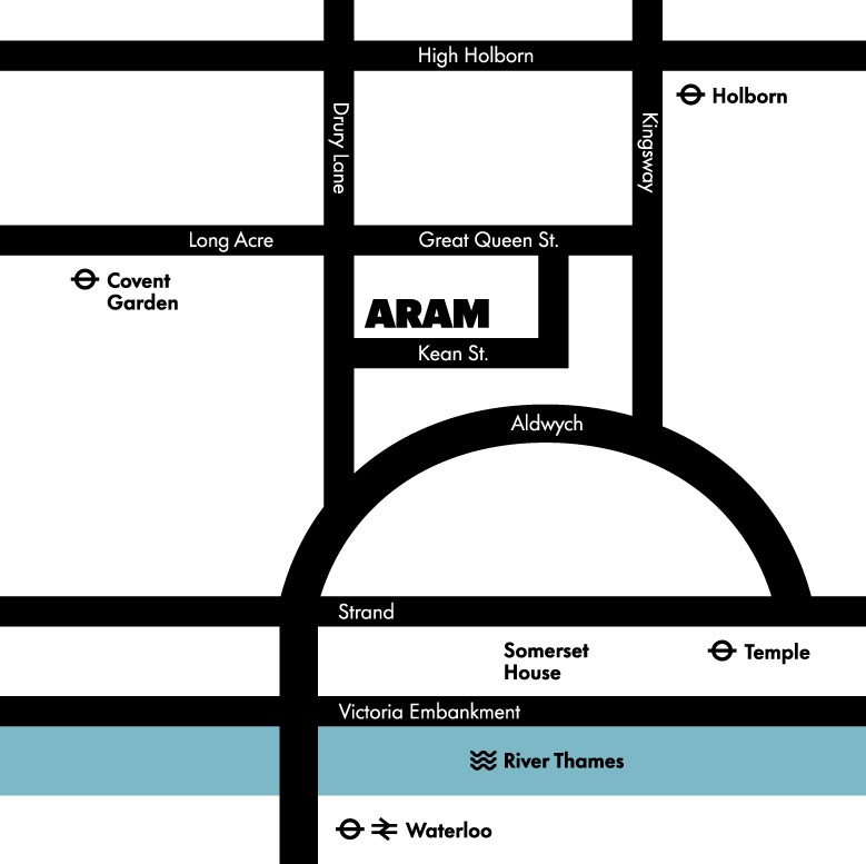 Aram location map
